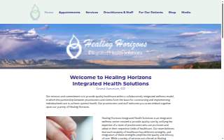 Healing Horizons Integrated Health Solutions website