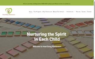 HeartSong Montessori website