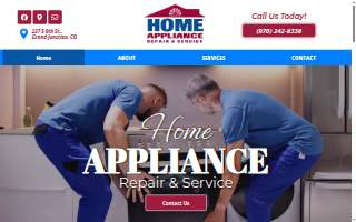 Home Appliance Repair & Sales website