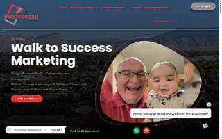 Walk to Success Marketing website