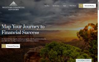 Western Financial Advisors website