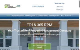 365 Real Property Management and HOA Management website