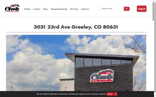 Club Car Wash of Greeley website