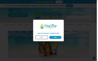 Coral Bay Wine & Spirits website