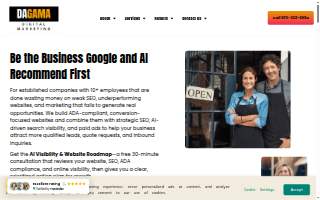 DaGama Web Studio & Digital Marketing Agency website