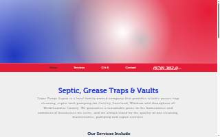 Front Range Septic website