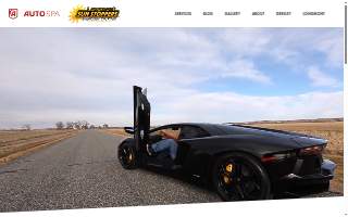 Greeley Auto Spa / Sun Stoppers Window Tinting website