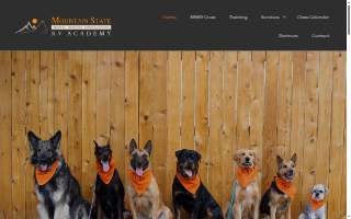 Mountain State K9 Academy of Greeley website