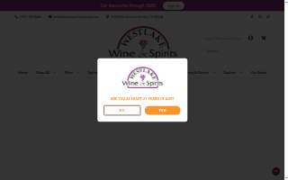 Westlake Wine & Spirits website