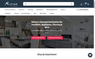 Alpine Outlets of Greenwood Village website
