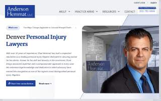 Anderson Hemmat, LLC website