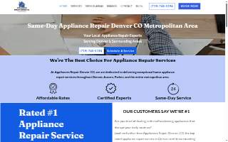Appliances Repair Denver CO of Greenwood Village website