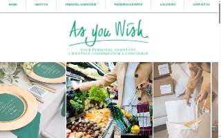 As You Wish Lifestyle website