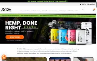 Avida Home Health website