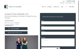 Cline Caldwell, LLP website
