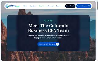 Colorado Business CPA, LLC of Greenwood Village website