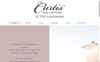 Curtis Ballroom website