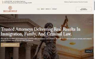Han Law Group, LLC website