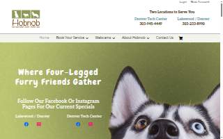 Hobnob Pet website