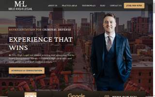 Mile High Legal of Greenwood Village website