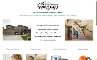 Next Gen Painting website