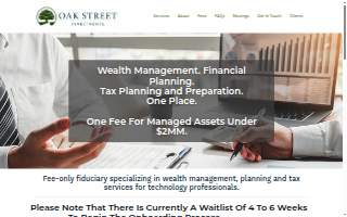 Oak Street Investments website