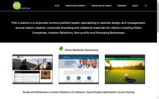 Pite Creative Services, Inc. website