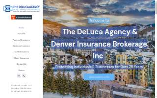 The DeLuca Agency & Denver Insurance Brokerage Inc website