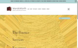 WordsWorth SLP, LLC website
