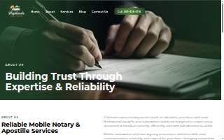 Highlands Notary Partners website