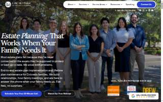 Law Mother Asset Protection and Estate Planning of Highlands Ranch website