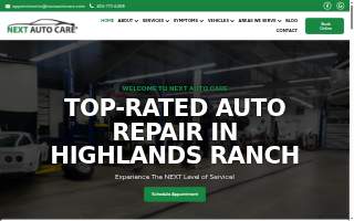 Next Auto Care website