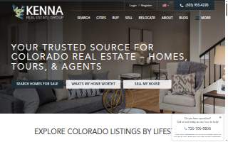 The Kenna Real Estate Group website