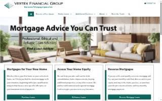 Vertex Financial Group, Inc. website