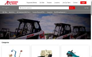 Arapahoe Rental of Johnstown website