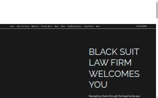Black Suit Law website