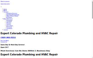Community Plumbing, Heating and Air website