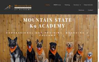 Mountain State K9 Academy of Johnstown website