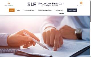 Sacco Law Firm LLC website