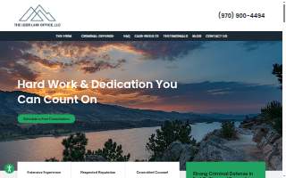 The Leier Law Office LLC website