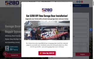 5280 Garage Doors of Ken Caryl website