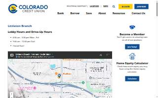 Colorado Credit Union of Ken Caryl website