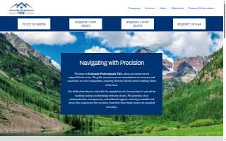 Colorado Professionals Title website