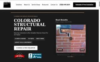 Colorado Structural Repair website