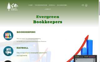 Evergreen Bookkeepers website