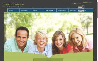 Galen T. Callender Orthodontist website