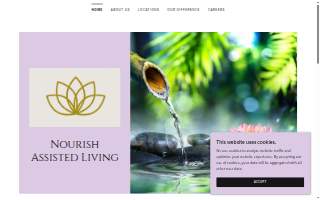 Nourish Assisted Living at Indore of Ken Caryl website