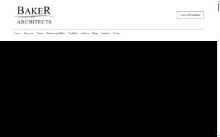 Baker Architects website