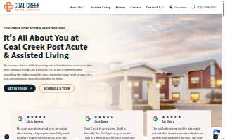 Coal Creek Post Acute and Assisted Living website
