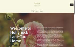 Hollyhock Lane Care Home website